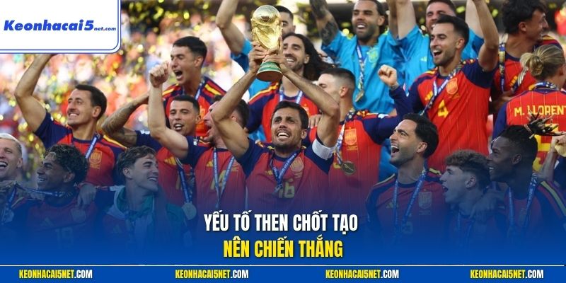 Yếu tố then chốt tạo nên chiến thắng